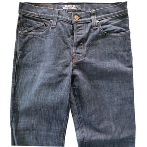 Rock Republic Jeans Mens Size 34"x34" Gray Blue Denim Button Fly Strt Leg‎